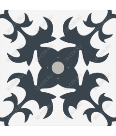  Elegant symmetrical pattern inspired by nature