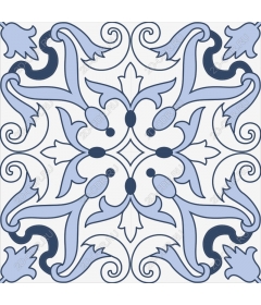  Elegant floral damask pattern