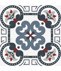 Vintage decorative tiles
