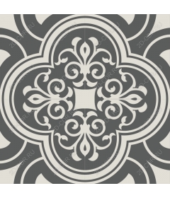 Exquisite decorative floral pattern