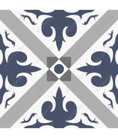  Elegant retro floral pattern