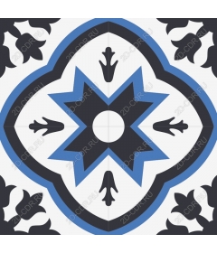 Geometric floral