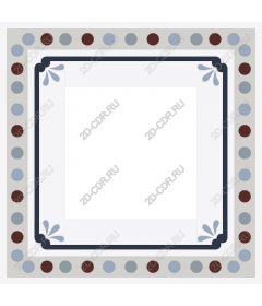  Elegant frame with classical motifs