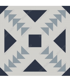 Modern geometric triangle and square