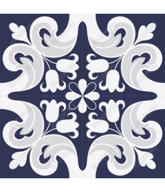  Elegant floral pattern
