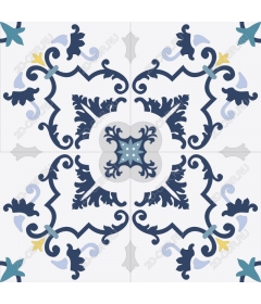  Elegant decorative floral pattern