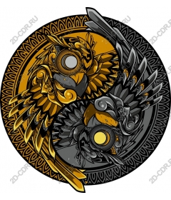  Birds Of Yin And Yang