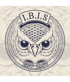  Эмблема свирепой совы - IBIS, основанная в 1987 году