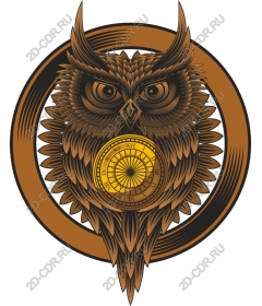  Wisdom Owls with Clock