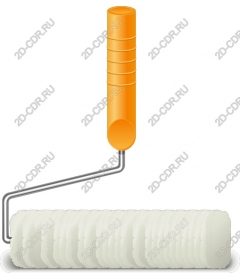  Bright roller for paint