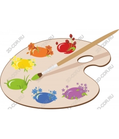  Bright palette artist