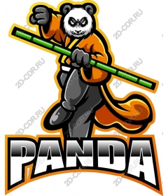 Martial arts "Fighting Panda"