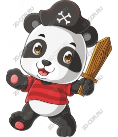  Pirate Panda