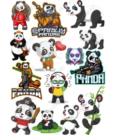 Комплект Sparky Pandas