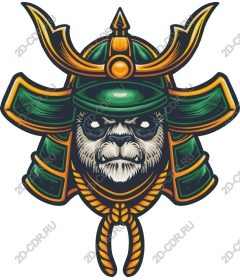  A ferocious samurai beast