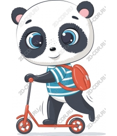  The playful scooter Panda