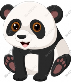  Cute cartoon Panda