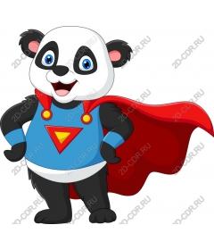  Superhero Panda