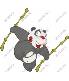  Charming playful Panda