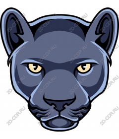  Charming Blue Panther