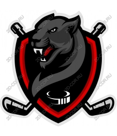  The logo of the hockey team "Panther"
