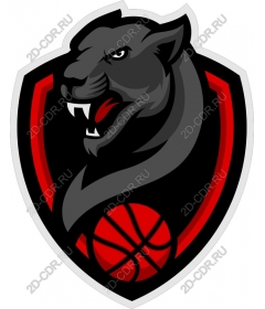  The logo of the basketball team Panther