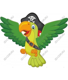  Bright pirate parrot