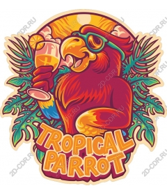  Tropical parrot
