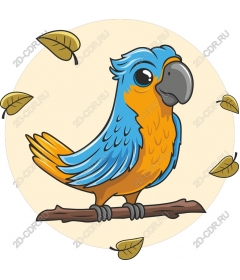  Bright parrot