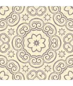  Elegant floral pattern-curl