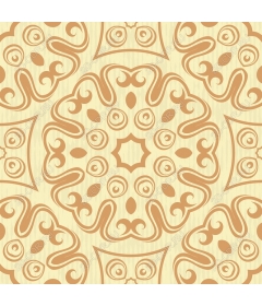  Elegant floral pattern in earth tones