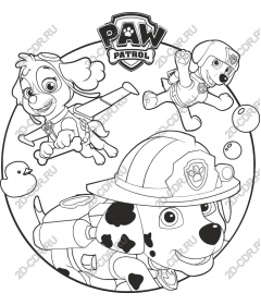  Coloring adventure Puppy patrol