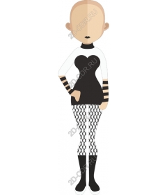 Fashionista style Gothic chic