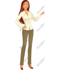  Confident woman