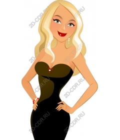  Chic fashion woman