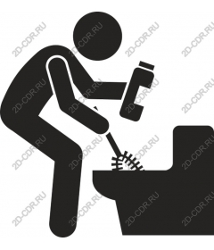  Cleaning the toilet