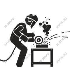 Qualified worker for grinding