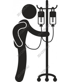  Medical professional intravenous therapy