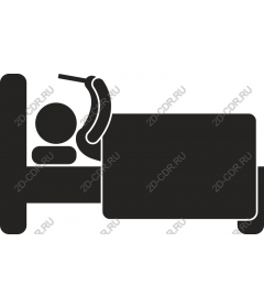  Cozy sleepy figure in the bed