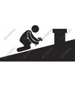  A professional roofer