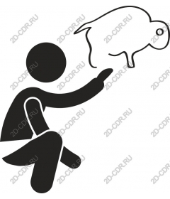 Gaming interaction between a child and an animal