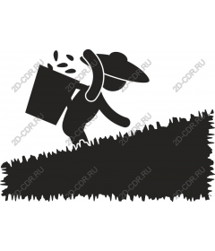  The farmer sows seeds