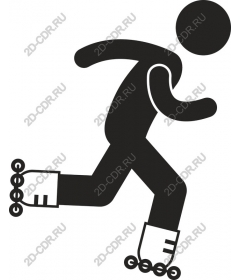 Dynamic roller skater