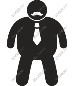  Charming mustachioed gentleman