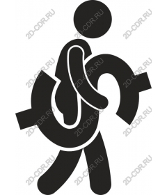 Icon of eco-friendly carrier