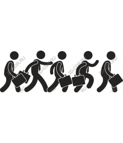 Dynamic business people