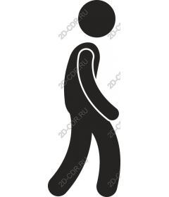  The walking figure
