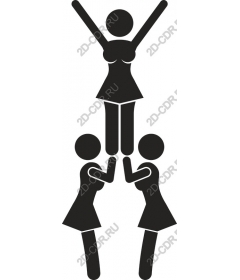  Human Pyramid