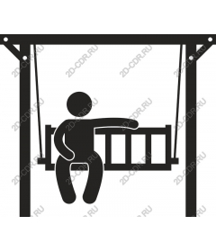 Swinging happiness