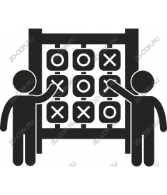 The game "TIC TAC toe"